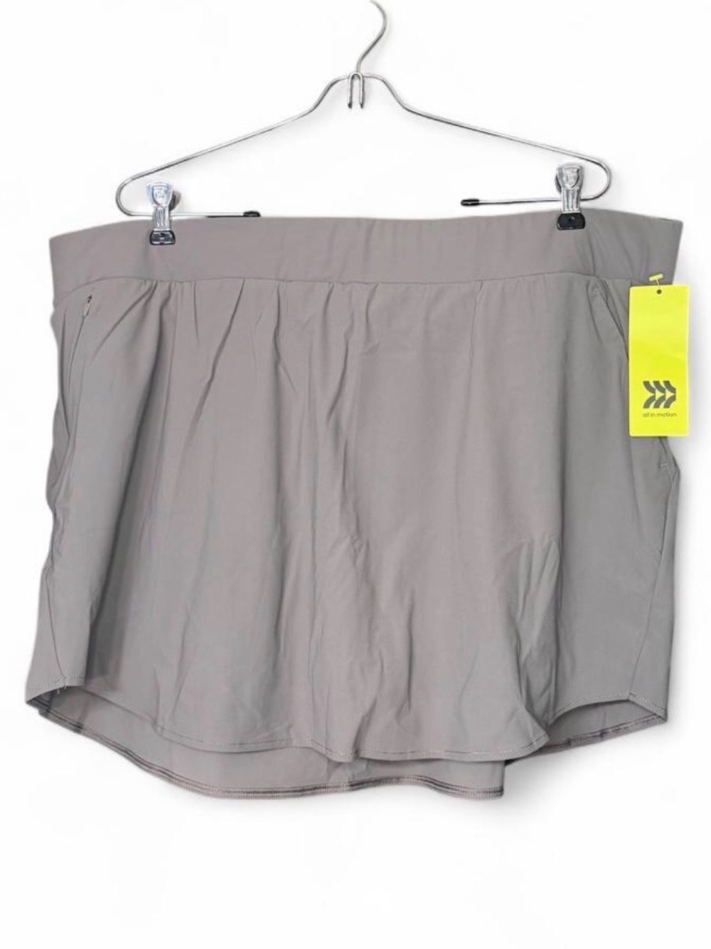 all in motion Light Gray Women’s Athletic Skort